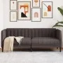 2 seater sofa dark brown fabric by vidaXL, Sofas - Ref: Foro24-372607, Price: 243,83 €, Discount: %