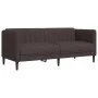 2 seater sofa dark brown fabric by vidaXL, Sofas - Ref: Foro24-372607, Price: 243,83 €, Discount: %