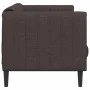 2 seater sofa dark brown fabric by vidaXL, Sofas - Ref: Foro24-372607, Price: 243,83 €, Discount: %
