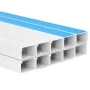 PVC self-adhesive cable ducts 100x60 mm 10 m by vidaXL, Cabling - Ref: Foro24-155954, Price: 62,10 €, Discount: %
