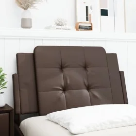 Brown synthetic leather padded headboard 80 cm by vidaXL, Headboards and footboards - Ref: Foro24-374831, Price: 21,49 €, Dis...