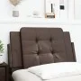 Brown synthetic leather padded headboard 80 cm by vidaXL, Headboards and footboards - Ref: Foro24-374831, Price: 21,68 €, Dis...