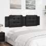 Cabecero de cama acolchado cuero sintético negro 180 cm de vidaXL, Cabeceros y pies de cama - Ref: Foro24-374873, Precio: 45,...