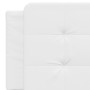 Weißes gepolstertes Bettkopfteil aus Kunstleder, 160 cm von vidaXL, Kopf- und Fußteile - Ref: Foro24-374867, Preis: 49,53 €, ...