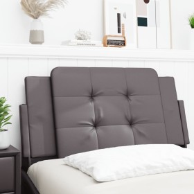 Gepolstertes Bettkopfteil aus grauem Kunstleder, 100 cm von vidaXL, Kopf- und Fußteile - Ref: Foro24-374846, Preis: 29,00 €, ...