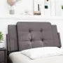 Gepolstertes Bettkopfteil aus grauem Kunstleder, 100 cm von vidaXL, Kopf- und Fußteile - Ref: Foro24-374846, Preis: 28,60 €, ...