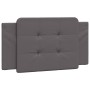 Gepolstertes Bettkopfteil aus grauem Kunstleder, 100 cm von vidaXL, Kopf- und Fußteile - Ref: Foro24-374846, Preis: 29,00 €, ...
