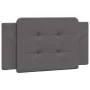 Gepolstertes Bettkopfteil aus grauem Kunstleder, 100 cm von vidaXL, Kopf- und Fußteile - Ref: Foro24-374846, Preis: 28,60 €, ...