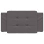 Gepolstertes Bettkopfteil aus grauem Kunstleder, 100 cm von vidaXL, Kopf- und Fußteile - Ref: Foro24-374846, Preis: 29,00 €, ...