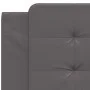 Gepolstertes Bettkopfteil aus grauem Kunstleder, 100 cm von vidaXL, Kopf- und Fußteile - Ref: Foro24-374846, Preis: 28,60 €, ...