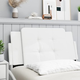 Weißes gepolstertes Bettkopfteil aus Kunstleder, 100 cm von vidaXL, Kopf- und Fußteile - Ref: Foro24-374844, Preis: 25,94 €, ...