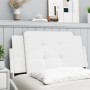 Weißes gepolstertes Bettkopfteil aus Kunstleder, 100 cm von vidaXL, Kopf- und Fußteile - Ref: Foro24-374844, Preis: 25,94 €, ...