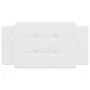 White synthetic leather padded bed headboard 100 cm by vidaXL, Headboards and footboards - Ref: Foro24-374844, Price: 21,32 €...