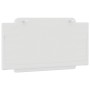 White synthetic leather padded bed headboard 100 cm by vidaXL, Headboards and footboards - Ref: Foro24-374844, Price: 25,94 €...