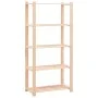 Shelving 5 levels 5 units solid pine wood 250 kg by vidaXL, Industrial shelving - Ref: Foro24-3051115, Price: 447,35 €, Disco...