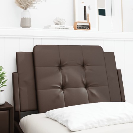 Gepolstertes Bettkopfteil aus braunem Kunstleder, 90 cm von vidaXL, Kopf- und Fußteile - Ref: Foro24-374838, Preis: 30,79 €, ...