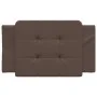 Cabecero de cama acolchado cuero sintético marrón 90 cm de vidaXL, Cabeceros y pies de cama - Ref: Foro24-374838, Precio: 30,...