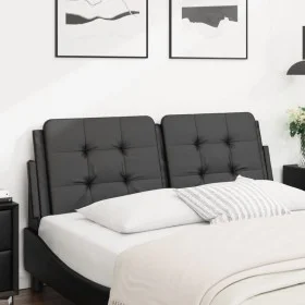 Gepolstertes Bettkopfteil aus schwarzem Kunstleder, 120 cm von vidaXL, Kopf- und Fußteile - Ref: Foro24-374850, Preis: 40,74 ...