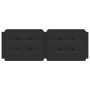 Cabecero de cama acolchado cuero sintético negro 120 cm de vidaXL, Cabeceros y pies de cama - Ref: Foro24-374850, Precio: 38,...