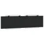 Cabecero de cama acolchado cuero sintético blanco negro 180 cm de vidaXL, Cabeceros y pies de cama - Ref: Foro24-374878, Prec...