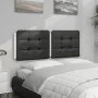 Gepolstertes Kopfteil Kunstleder schwarz weiß 140 cm von vidaXL, Kopf- und Fußteile - Ref: Foro24-374865, Preis: 44,09 €, Rab...