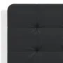 Gepolstertes Kopfteil Kunstleder schwarz weiß 140 cm von vidaXL, Kopf- und Fußteile - Ref: Foro24-374865, Preis: 44,09 €, Rab...