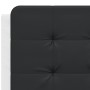 Gepolstertes Kopfteil Kunstleder schwarz weiß 140 cm von vidaXL, Kopf- und Fußteile - Ref: Foro24-374865, Preis: 45,81 €, Rab...