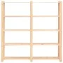 5-level shelf, 5 units, solid pine wood, 500 kg by vidaXL, Industrial shelving - Ref: Foro24-3051111, Price: 610,90 €, Discou...