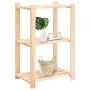Shelving 3 levels 5 units solid pine wood 150 kg by vidaXL, Industrial shelving - Ref: Foro24-3051123, Price: 201,61 €, Disco...