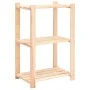 Shelving 3 levels 5 units solid pine wood 150 kg by vidaXL, Industrial shelving - Ref: Foro24-3051123, Price: 201,61 €, Disco...