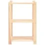 Shelving 3 levels 5 units solid pine wood 150 kg by vidaXL, Industrial shelving - Ref: Foro24-3051123, Price: 201,61 €, Disco...