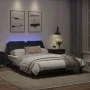 Estructura de cama con luces LED cuero PE negro 140x200 cm de vidaXL, Camas y somieres - Ref: Foro24-3214110, Precio: 192,83 ...