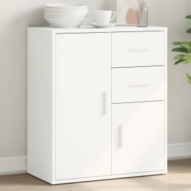 Aparador de madera de ingeniería blanco 60x31x70 cm de vidaXL, Aparadores - Ref: Foro24-840478, Precio: 90,68 €, Descuento: %