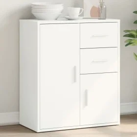 Weißes Sideboard aus Holzwerkstoff, 60 x 31 x 70 cm von vidaXL, Sideboards - Ref: Foro24-840478, Preis: 90,91 €, Rabatt: %