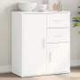 Aparador de madera de ingeniería blanco 60x31x70 cm de vidaXL, Aparadores - Ref: Foro24-840478, Precio: 90,68 €, Descuento: %