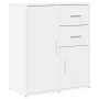 Weißes Sideboard aus Holzwerkstoff, 60 x 31 x 70 cm von vidaXL, Sideboards - Ref: Foro24-840478, Preis: 90,68 €, Rabatt: %