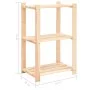 Shelving 3 levels 5 units solid pine wood 150 kg by vidaXL, Industrial shelving - Ref: Foro24-3051123, Price: 201,61 €, Disco...