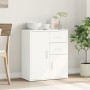 Aparador de madera de ingeniería blanco 60x31x70 cm de vidaXL, Aparadores - Ref: Foro24-840478, Precio: 90,68 €, Descuento: %