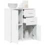 White engineered wood sideboard 60x31x70 cm by vidaXL, Sideboards - Ref: Foro24-840478, Price: 90,91 €, Discount: %