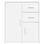 White engineered wood sideboard 60x31x70 cm by vidaXL, Sideboards - Ref: Foro24-840478, Price: 90,91 €, Discount: %