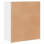 Aparador de madera de ingeniería blanco 60x31x70 cm de vidaXL, Aparadores - Ref: Foro24-840478, Precio: 90,68 €, Descuento: %
