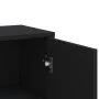 Schwarzes Sideboard aus Holzwerkstoff, 60 x 31 x 84 cm von vidaXL, Sideboards - Ref: Foro24-840486, Preis: 79,73 €, Rabatt: %