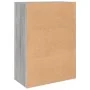 Sonoma gray engineered wood sideboard 60x31x84 cm by vidaXL, Sideboards - Ref: Foro24-840490, Price: 83,10 €, Discount: %