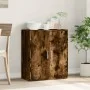 Smoked oak engineered wood sideboard 79x38x80 cm by vidaXL, Sideboards - Ref: Foro24-840517, Price: 81,18 €, Discount: %