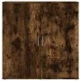 Smoked oak engineered wood sideboard 79x38x80 cm by vidaXL, Sideboards - Ref: Foro24-840517, Price: 81,18 €, Discount: %