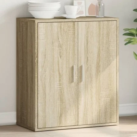 Sonoma Oak Engineered Wood Sideboard 79x38x80 cm by vidaXL, Sideboards - Ref: Foro24-840515, Price: 82,81 €, Discount: %
