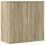 Sonoma Oak Engineered Wood Sideboard 79x38x80 cm by vidaXL, Sideboards - Ref: Foro24-840515, Price: 82,81 €, Discount: %