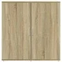 Sonoma Oak Engineered Wood Sideboard 79x38x80 cm by vidaXL, Sideboards - Ref: Foro24-840515, Price: 82,81 €, Discount: %