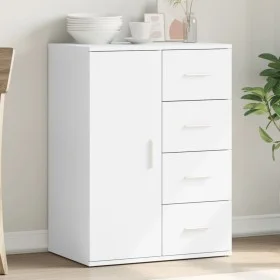 White engineered wood sideboard 59x39x80 cm by vidaXL, Sideboards - Ref: Foro24-840534, Price: 109,88 €, Discount: %