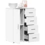 White engineered wood sideboard 59x39x80 cm by vidaXL, Sideboards - Ref: Foro24-840534, Price: 109,88 €, Discount: %